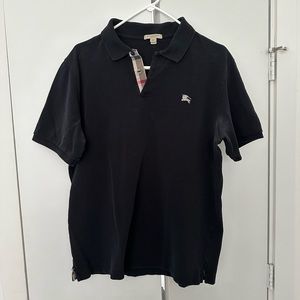 Men’s Burberry Polo in Black Size L